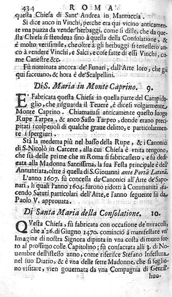 Ritratto di Roma moderna: nel quale sono descritte, le sagre basiliche, le chiese, collegij, confraternite, librerie, ospedali, monasteri, fontane, giardini, palazzi, pitture, sculture, e statue più famose, esistenti dentro, e fuori della città. Con la narratione dell'opere pie, ... Distinto in quatordici rioni, abbellito con le figure di rame, e raccolto dall'auttori, accennati nel primo tomo