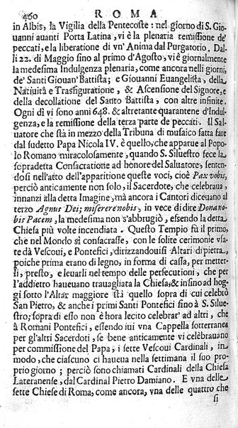 Ritratto di Roma moderna: nel quale sono descritte, le sagre basiliche, le chiese, collegij, confraternite, librerie, ospedali, monasteri, fontane, giardini, palazzi, pitture, sculture, e statue più famose, esistenti dentro, e fuori della città. Con la narratione dell'opere pie, ... Distinto in quatordici rioni, abbellito con le figure di rame, e raccolto dall'auttori, accennati nel primo tomo