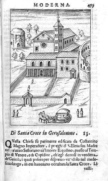 Ritratto di Roma moderna: nel quale sono descritte, le sagre basiliche, le chiese, collegij, confraternite, librerie, ospedali, monasteri, fontane, giardini, palazzi, pitture, sculture, e statue più famose, esistenti dentro, e fuori della città. Con la narratione dell'opere pie, ... Distinto in quatordici rioni, abbellito con le figure di rame, e raccolto dall'auttori, accennati nel primo tomo