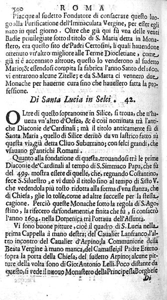 Ritratto di Roma moderna: nel quale sono descritte, le sagre basiliche, le chiese, collegij, confraternite, librerie, ospedali, monasteri, fontane, giardini, palazzi, pitture, sculture, e statue più famose, esistenti dentro, e fuori della città. Con la narratione dell'opere pie, ... Distinto in quatordici rioni, abbellito con le figure di rame, e raccolto dall'auttori, accennati nel primo tomo