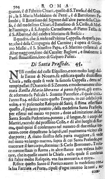 Ritratto di Roma moderna: nel quale sono descritte, le sagre basiliche, le chiese, collegij, confraternite, librerie, ospedali, monasteri, fontane, giardini, palazzi, pitture, sculture, e statue più famose, esistenti dentro, e fuori della città. Con la narratione dell'opere pie, ... Distinto in quatordici rioni, abbellito con le figure di rame, e raccolto dall'auttori, accennati nel primo tomo