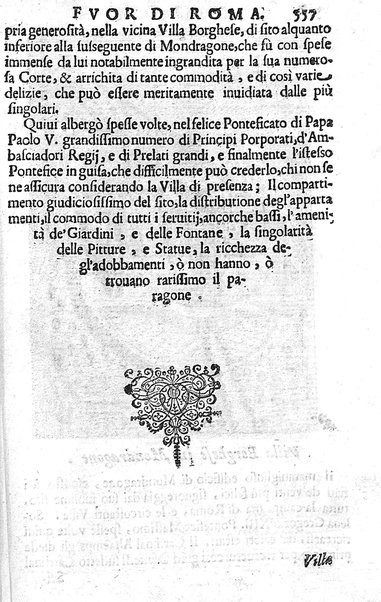 Ritratto di Roma moderna: nel quale sono descritte, le sagre basiliche, le chiese, collegij, confraternite, librerie, ospedali, monasteri, fontane, giardini, palazzi, pitture, sculture, e statue più famose, esistenti dentro, e fuori della città. Con la narratione dell'opere pie, ... Distinto in quatordici rioni, abbellito con le figure di rame, e raccolto dall'auttori, accennati nel primo tomo