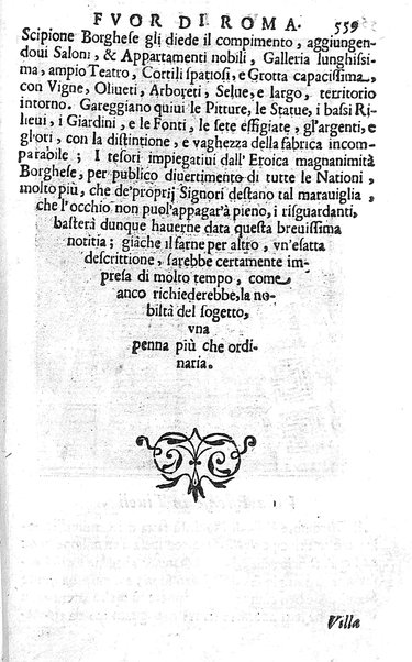 Ritratto di Roma moderna: nel quale sono descritte, le sagre basiliche, le chiese, collegij, confraternite, librerie, ospedali, monasteri, fontane, giardini, palazzi, pitture, sculture, e statue più famose, esistenti dentro, e fuori della città. Con la narratione dell'opere pie, ... Distinto in quatordici rioni, abbellito con le figure di rame, e raccolto dall'auttori, accennati nel primo tomo