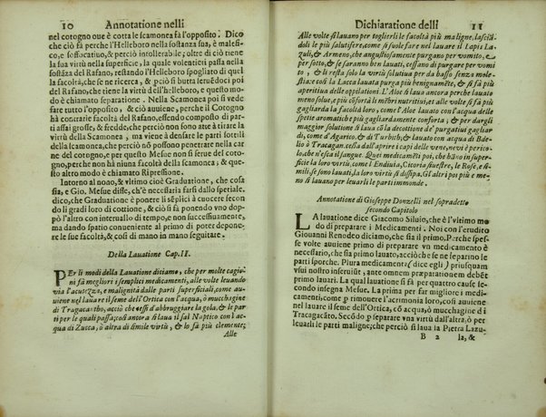 Antidotario napolitano di nuouo riformato, e corretto. Dall'almo Collegio de Spetiali, ... Oue si contengono tutte le ricette delli medicamenti, tanto semplici, quanto composti, che necessariamente deuono tenere, e mostrare nelle regie visite, tutti li spetiali di questa fidelissima città, e regno. Con vtilissime, e fruttuose annotationi. Di Giuseppe Donzelli. Napolitano. Dato in luce per il magnifico Francesco Greco di Mesagna, vno di detto Collegio, con particolar priuilegio