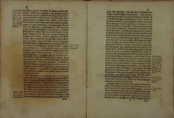 Raguaglio della peste scuoperta nella città di Riete li 25. ottobre 1656. Dato all'illustrissimo, & eccellentissimo sig. don Mario Chigi generale di S. Chiesa da Gioseppe Colantonii ... Doue si raccontano le diligenze fatte, acciò il contagio non s'auanzasse per tutta la città; nelli casali, e ville di campagna; & i modi tenuti per estirparla