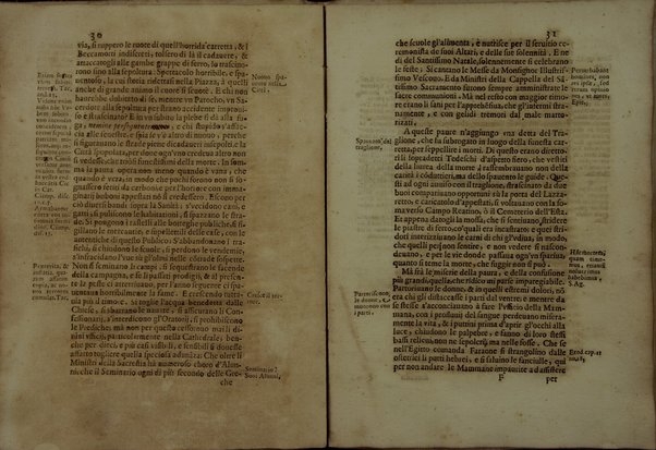 Raguaglio della peste scuoperta nella città di Riete li 25. ottobre 1656. Dato all'illustrissimo, & eccellentissimo sig. don Mario Chigi generale di S. Chiesa da Gioseppe Colantonii ... Doue si raccontano le diligenze fatte, acciò il contagio non s'auanzasse per tutta la città; nelli casali, e ville di campagna; & i modi tenuti per estirparla