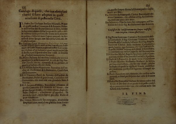 Raguaglio della peste scuoperta nella città di Riete li 25. ottobre 1656. Dato all'illustrissimo, & eccellentissimo sig. don Mario Chigi generale di S. Chiesa da Gioseppe Colantonii ... Doue si raccontano le diligenze fatte, acciò il contagio non s'auanzasse per tutta la città; nelli casali, e ville di campagna; & i modi tenuti per estirparla