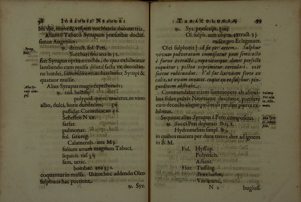 Tabacologia: hoc est tabaci, seu nicotianae descripti medico-chirurgico-pharmaceutica vel eius praeparatio et usus in omnibus fermè corporis humani incommodis. Per Johannem Neandrum Bremanum, ...