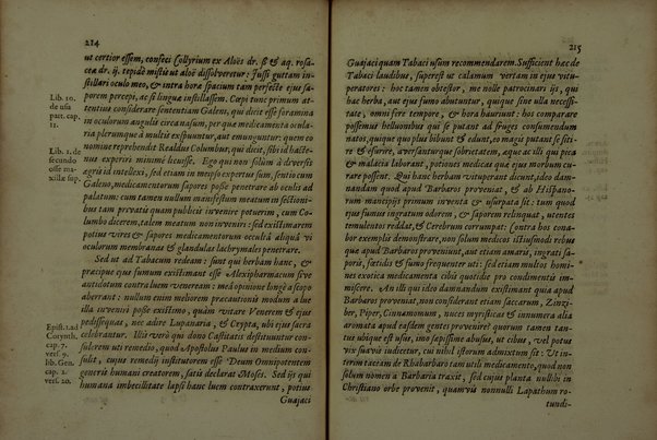 Tabacologia: hoc est tabaci, seu nicotianae descripti medico-chirurgico-pharmaceutica vel eius praeparatio et usus in omnibus fermè corporis humani incommodis. Per Johannem Neandrum Bremanum, ...