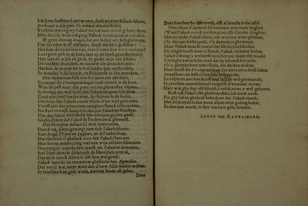 Tabacologia: hoc est tabaci, seu nicotianae descripti medico-chirurgico-pharmaceutica vel eius praeparatio et usus in omnibus fermè corporis humani incommodis. Per Johannem Neandrum Bremanum, ...