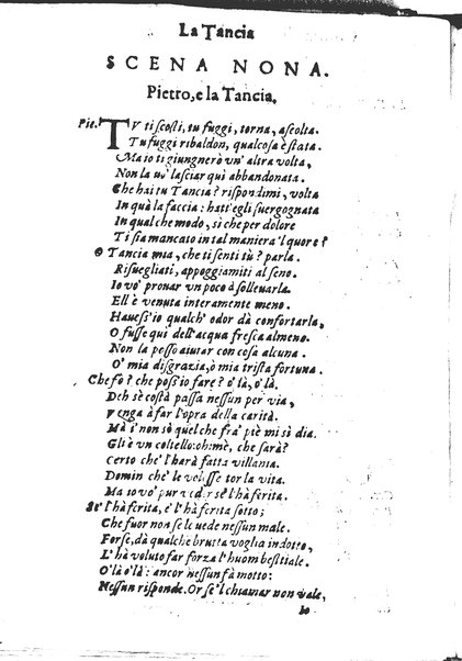 La Tancia commedia rusticale