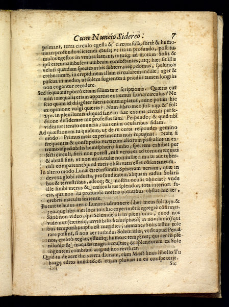 Ioannis Kepleri mathematici Cæsarei Dissertatio cum Nuncio Sidereo nuper ad mortales misso Galilæo Galilæo mathematico Patavino. ... Huic accessit phaenomenon singulare de Mercurio ab eodem Keplero in sole deprehenso