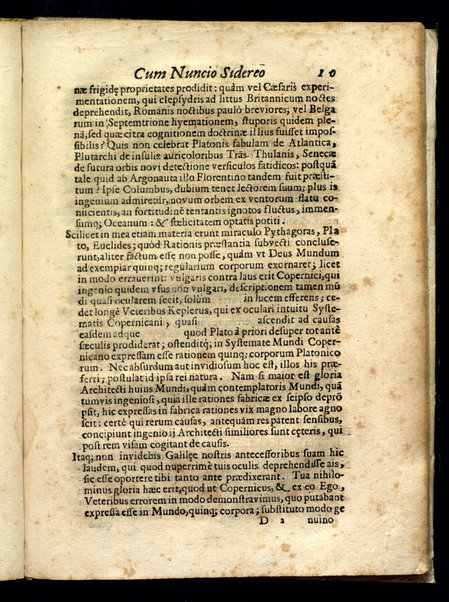 Ioannis Kepleri mathematici Cæsarei Dissertatio cum Nuncio Sidereo nuper ad mortales misso Galilæo Galilæo mathematico Patavino. ... Huic accessit phaenomenon singulare de Mercurio ab eodem Keplero in sole deprehenso