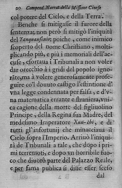 Compendiosa narratione dello stato della missione cinese, cominciando dall'anno 1581. fino al 1669. Offerta in Roma. Alli eminentissimi signori cardinali della sacra Congregatione de Propaganda Fide. Dal P. Prospero Intorcetta della Compagnia di Giesù, missionario, ...