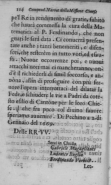 Compendiosa narratione dello stato della missione cinese, cominciando dall'anno 1581. fino al 1669. Offerta in Roma. Alli eminentissimi signori cardinali della sacra Congregatione de Propaganda Fide. Dal P. Prospero Intorcetta della Compagnia di Giesù, missionario, ...