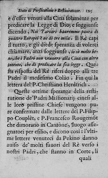 Compendiosa narratione dello stato della missione cinese, cominciando dall'anno 1581. fino al 1669. Offerta in Roma. Alli eminentissimi signori cardinali della sacra Congregatione de Propaganda Fide. Dal P. Prospero Intorcetta della Compagnia di Giesù, missionario, ...