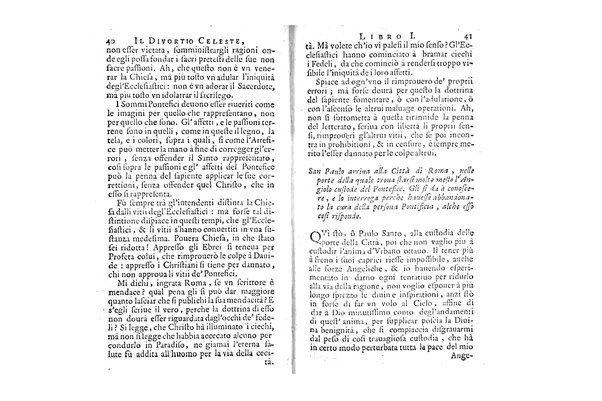 1: Il diuortio celeste, cagionato dalle dissolutezze della sposa romana, et consacrato alla simplicità de' scropolosi christiani
