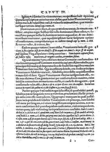 Tractatus 3. clarissimorum virorum, D. Friderici Pruckmanni, Sebastiani Medices Florentini, et D. Georgii Mor, de Nigro-monte Brigantini, vtiles, quotidiani & summe necessarii. De venatione, piscatione & aucupio. In quibus tota materia de iure venandi, aucupandi & piscandi non solum exactissime, sed & doctissime ac solidissime quoad forum, tractatur & deciditur in gratiam eorum, qui hisce egregijs exercitationum generibus delectantur