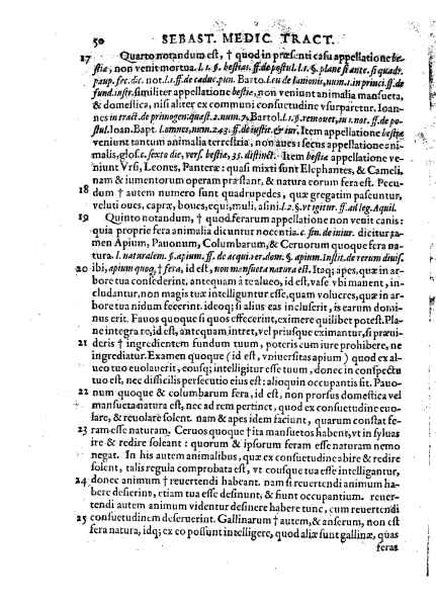 Tractatus 3. clarissimorum virorum, D. Friderici Pruckmanni, Sebastiani Medices Florentini, et D. Georgii Mor, de Nigro-monte Brigantini, vtiles, quotidiani & summe necessarii. De venatione, piscatione & aucupio. In quibus tota materia de iure venandi, aucupandi & piscandi non solum exactissime, sed & doctissime ac solidissime quoad forum, tractatur & deciditur in gratiam eorum, qui hisce egregijs exercitationum generibus delectantur