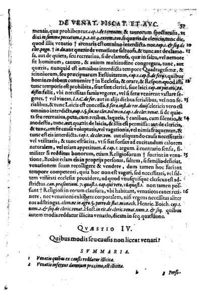 Tractatus 3. clarissimorum virorum, D. Friderici Pruckmanni, Sebastiani Medices Florentini, et D. Georgii Mor, de Nigro-monte Brigantini, vtiles, quotidiani & summe necessarii. De venatione, piscatione & aucupio. In quibus tota materia de iure venandi, aucupandi & piscandi non solum exactissime, sed & doctissime ac solidissime quoad forum, tractatur & deciditur in gratiam eorum, qui hisce egregijs exercitationum generibus delectantur