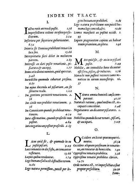 Tractatus 3. clarissimorum virorum, D. Friderici Pruckmanni, Sebastiani Medices Florentini, et D. Georgii Mor, de Nigro-monte Brigantini, vtiles, quotidiani & summe necessarii. De venatione, piscatione & aucupio. In quibus tota materia de iure venandi, aucupandi & piscandi non solum exactissime, sed & doctissime ac solidissime quoad forum, tractatur & deciditur in gratiam eorum, qui hisce egregijs exercitationum generibus delectantur