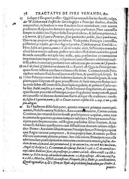 Tractatus 3. clarissimorum virorum, D. Friderici Pruckmanni, Sebastiani Medices Florentini, et D. Georgii Mor, de Nigro-monte Brigantini, vtiles, quotidiani & summe necessarii. De venatione, piscatione & aucupio. In quibus tota materia de iure venandi, aucupandi & piscandi non solum exactissime, sed & doctissime ac solidissime quoad forum, tractatur & deciditur in gratiam eorum, qui hisce egregijs exercitationum generibus delectantur