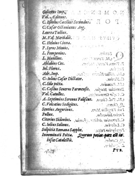 Catalecta Virgilii & aliorum poëtarum Latinorum veterum poematia: cum commentariis Iosephi Scaligeri Iul. Caes. fil