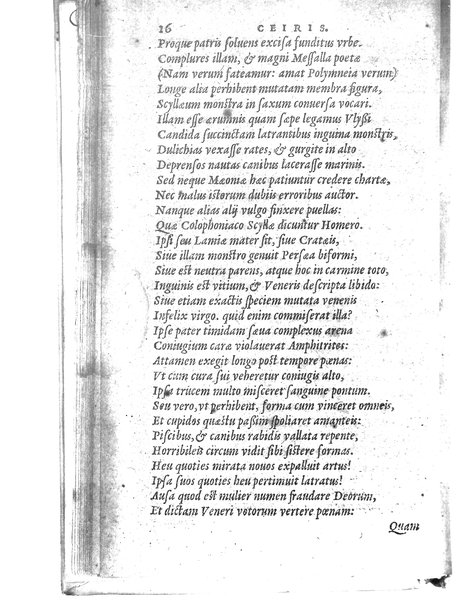 Catalecta Virgilii & aliorum poëtarum Latinorum veterum poematia: cum commentariis Iosephi Scaligeri Iul. Caes. fil