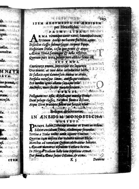 Catalecta Virgilii & aliorum poëtarum Latinorum veterum poematia: cum commentariis Iosephi Scaligeri Iul. Caes. fil