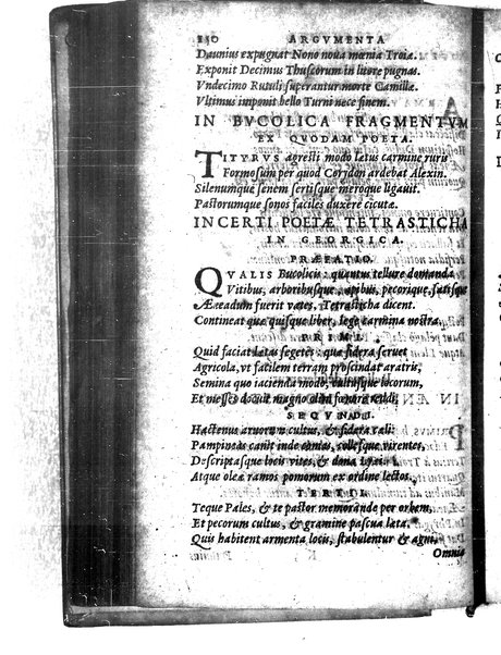 Catalecta Virgilii & aliorum poëtarum Latinorum veterum poematia: cum commentariis Iosephi Scaligeri Iul. Caes. fil