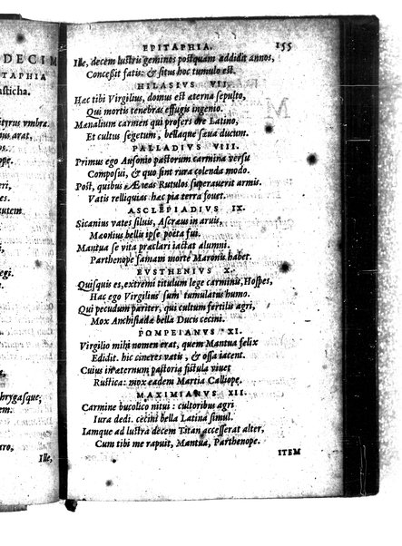 Catalecta Virgilii & aliorum poëtarum Latinorum veterum poematia: cum commentariis Iosephi Scaligeri Iul. Caes. fil