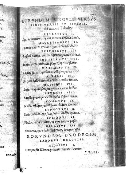 Catalecta Virgilii & aliorum poëtarum Latinorum veterum poematia: cum commentariis Iosephi Scaligeri Iul. Caes. fil