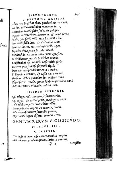 Catalecta Virgilii & aliorum poëtarum Latinorum veterum poematia: cum commentariis Iosephi Scaligeri Iul. Caes. fil