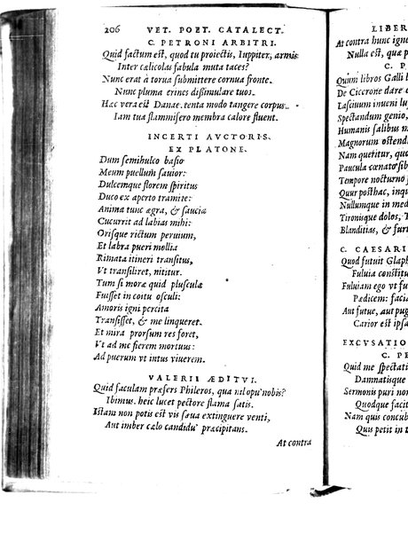 Catalecta Virgilii & aliorum poëtarum Latinorum veterum poematia: cum commentariis Iosephi Scaligeri Iul. Caes. fil