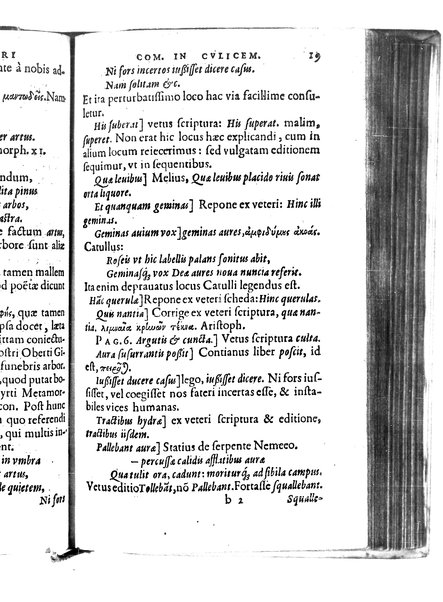 Catalecta Virgilii & aliorum poëtarum Latinorum veterum poematia: cum commentariis Iosephi Scaligeri Iul. Caes. fil