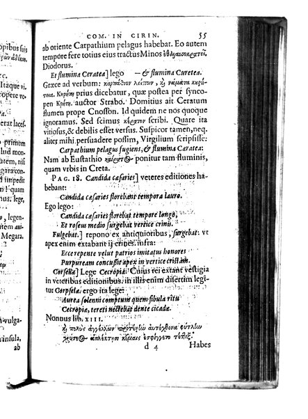 Catalecta Virgilii & aliorum poëtarum Latinorum veterum poematia: cum commentariis Iosephi Scaligeri Iul. Caes. fil