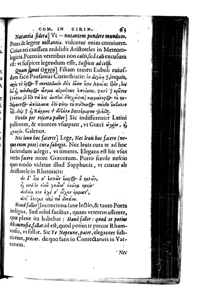 Catalecta Virgilii & aliorum poëtarum Latinorum veterum poematia: cum commentariis Iosephi Scaligeri Iul. Caes. fil