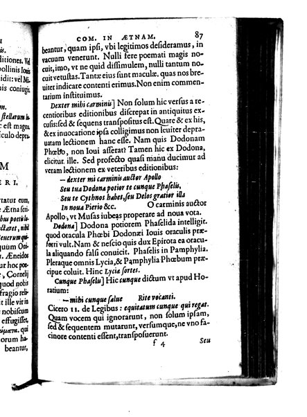 Catalecta Virgilii & aliorum poëtarum Latinorum veterum poematia: cum commentariis Iosephi Scaligeri Iul. Caes. fil