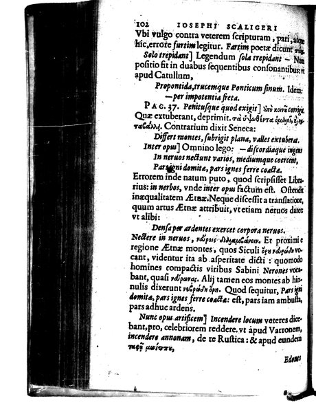 Catalecta Virgilii & aliorum poëtarum Latinorum veterum poematia: cum commentariis Iosephi Scaligeri Iul. Caes. fil