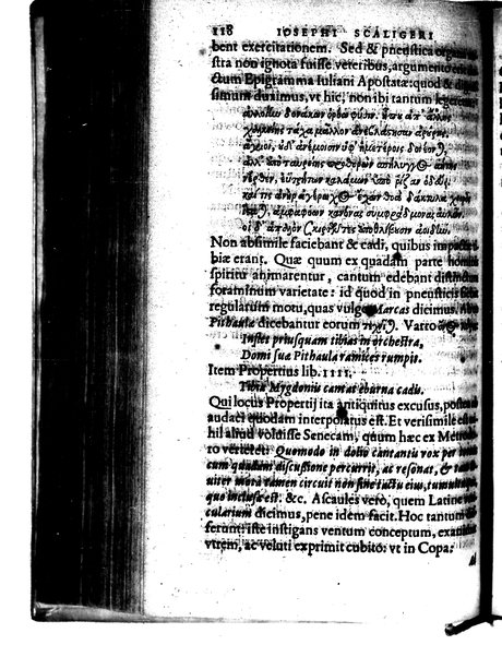 Catalecta Virgilii & aliorum poëtarum Latinorum veterum poematia: cum commentariis Iosephi Scaligeri Iul. Caes. fil