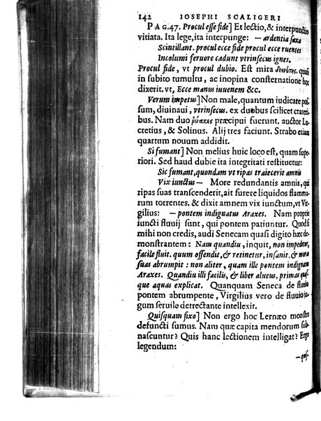 Catalecta Virgilii & aliorum poëtarum Latinorum veterum poematia: cum commentariis Iosephi Scaligeri Iul. Caes. fil