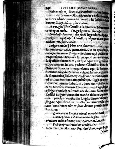 Catalecta Virgilii & aliorum poëtarum Latinorum veterum poematia: cum commentariis Iosephi Scaligeri Iul. Caes. fil