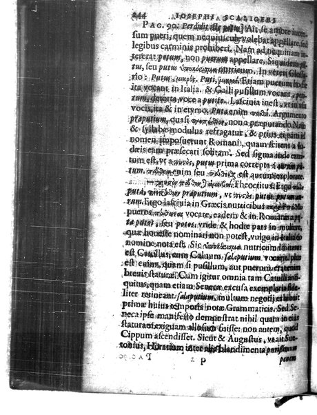 Catalecta Virgilii & aliorum poëtarum Latinorum veterum poematia: cum commentariis Iosephi Scaligeri Iul. Caes. fil