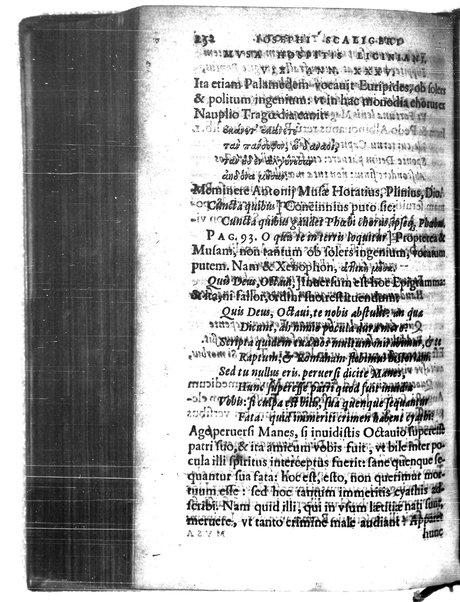 Catalecta Virgilii & aliorum poëtarum Latinorum veterum poematia: cum commentariis Iosephi Scaligeri Iul. Caes. fil