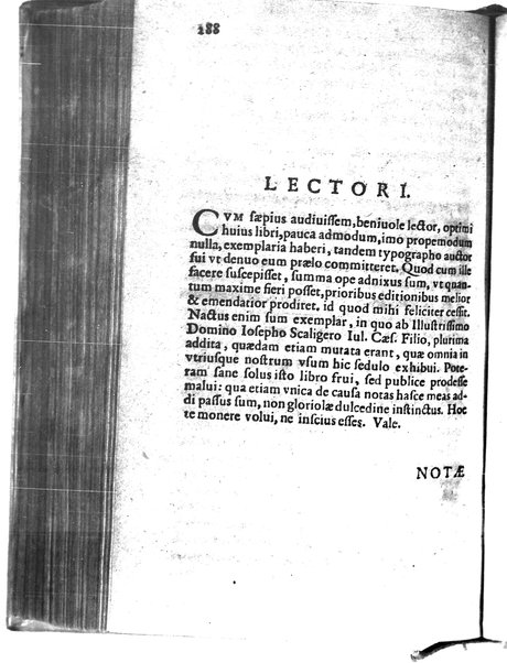 Catalecta Virgilii & aliorum poëtarum Latinorum veterum poematia: cum commentariis Iosephi Scaligeri Iul. Caes. fil