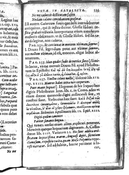 Catalecta Virgilii & aliorum poëtarum Latinorum veterum poematia: cum commentariis Iosephi Scaligeri Iul. Caes. fil