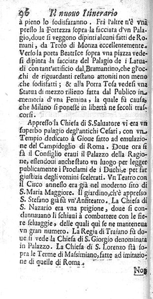 Il nuouo itinerario d'Italia di Francesco Scotti ora corretto, supplito, & accresciuto di molte erudizioni istoriche, e di figure in rame; nel quale si descriuono li viaggi principali della medesima, gli stati, città, isole, porti, fortezze & altri luoghi, e loro curiosità e distanze; con la notizia de' vescouati, e arciuescouati compresi in essa