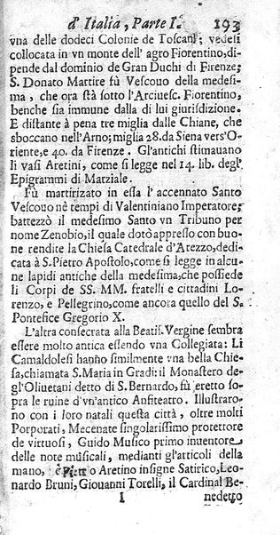 Il nuouo itinerario d'Italia di Francesco Scotti ora corretto, supplito, & accresciuto di molte erudizioni istoriche, e di figure in rame; nel quale si descriuono li viaggi principali della medesima, gli stati, città, isole, porti, fortezze & altri luoghi, e loro curiosità e distanze; con la notizia de' vescouati, e arciuescouati compresi in essa
