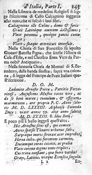 Il nuouo itinerario d'Italia di Francesco Scotti ora corretto, supplito, & accresciuto di molte erudizioni istoriche, e di figure in rame; nel quale si descriuono li viaggi principali della medesima, gli stati, città, isole, porti, fortezze & altri luoghi, e loro curiosità e distanze; con la notizia de' vescouati, e arciuescouati compresi in essa