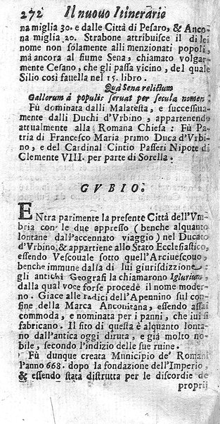 Il nuouo itinerario d'Italia di Francesco Scotti ora corretto, supplito, & accresciuto di molte erudizioni istoriche, e di figure in rame; nel quale si descriuono li viaggi principali della medesima, gli stati, città, isole, porti, fortezze & altri luoghi, e loro curiosità e distanze; con la notizia de' vescouati, e arciuescouati compresi in essa